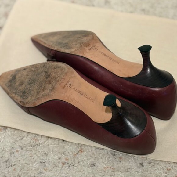 Vintage (1991) Manolo Blahnik Kitten Heels - Picture 3 of 3